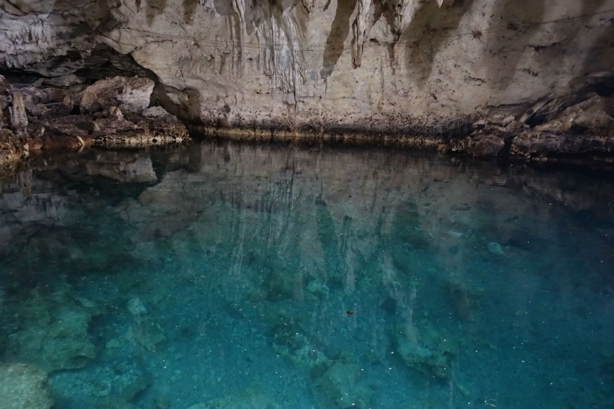 Hinagdanan cave, Panglao, Bohol, Philippines